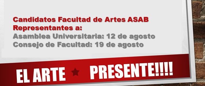 elecciones asamblea Universitaria ASAB